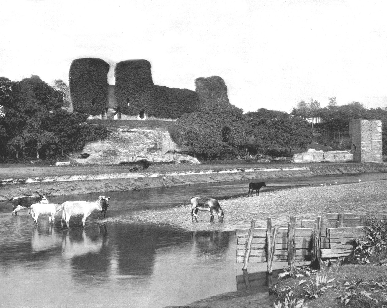 قلعة رودلان ، دينبيشاير ، ويلز ، 1894. بواسطة غير معروف