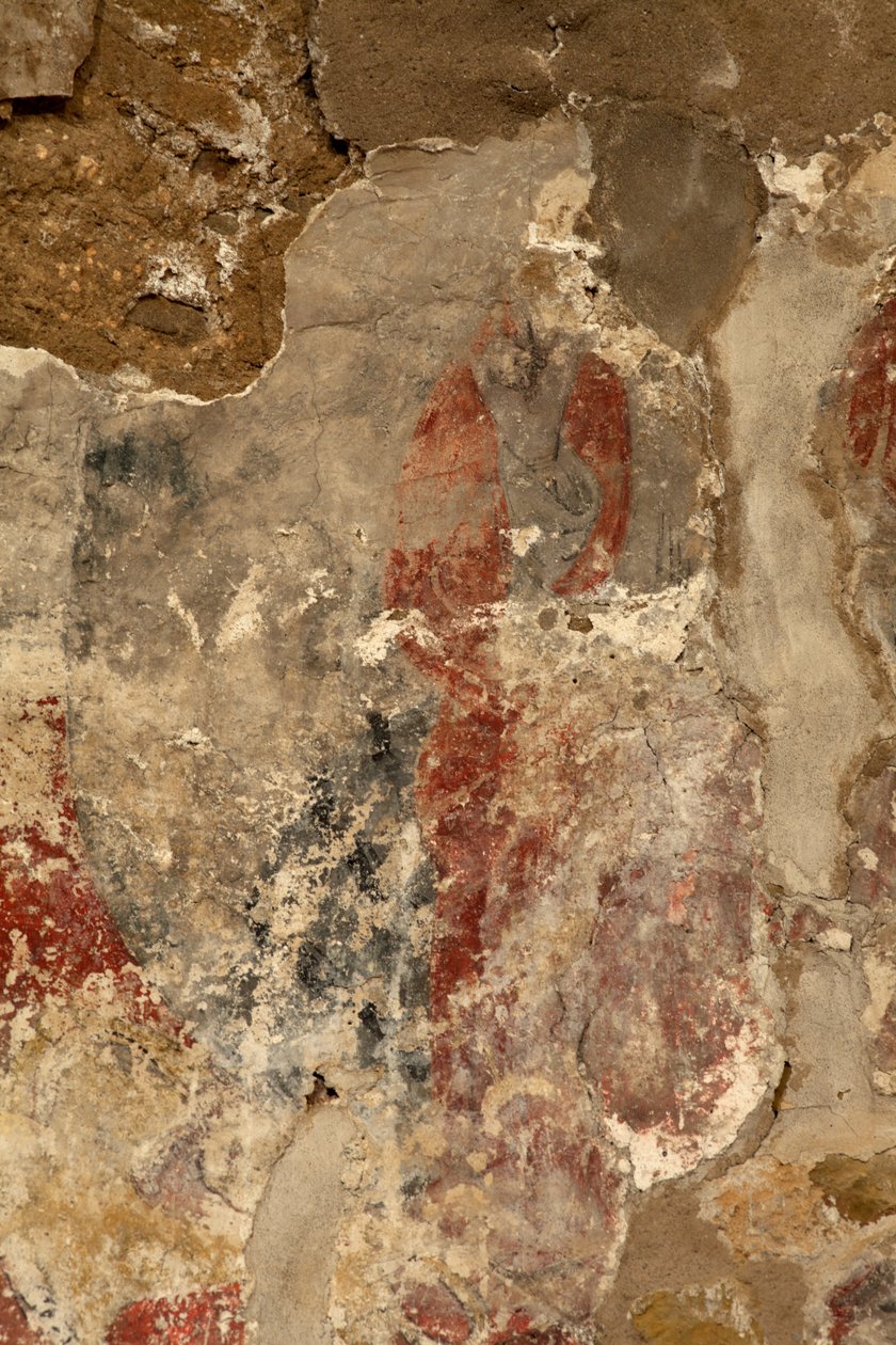 ريبيل. الكنيسة. الداخلية. الحنية. اللوحات الجدارية. التفاصيل. رومانيسك. بواسطة غير معروف