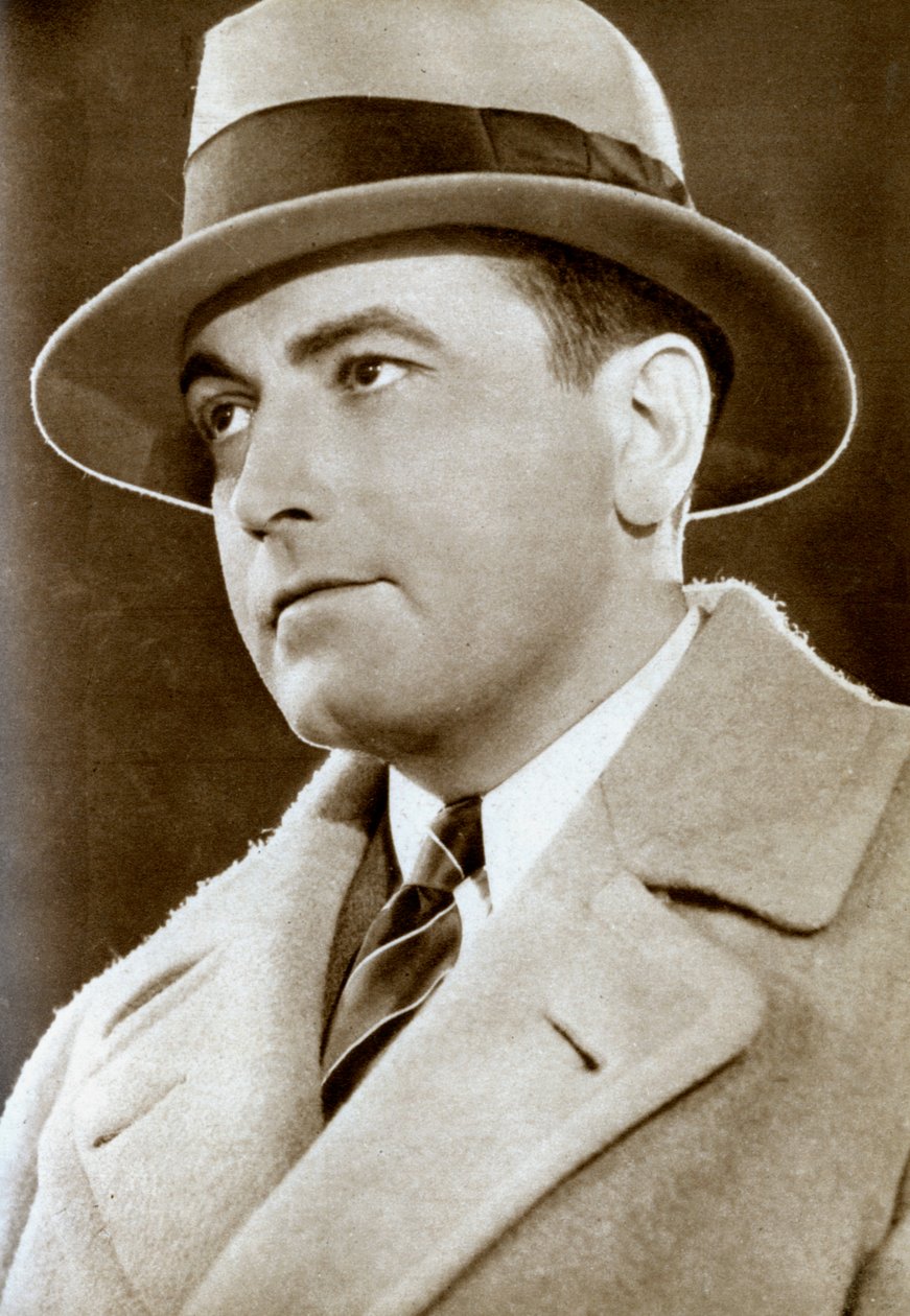 ريتشارد بارثيلميس ، ممثل أمريكي ، 1933 بواسطة غير معروف