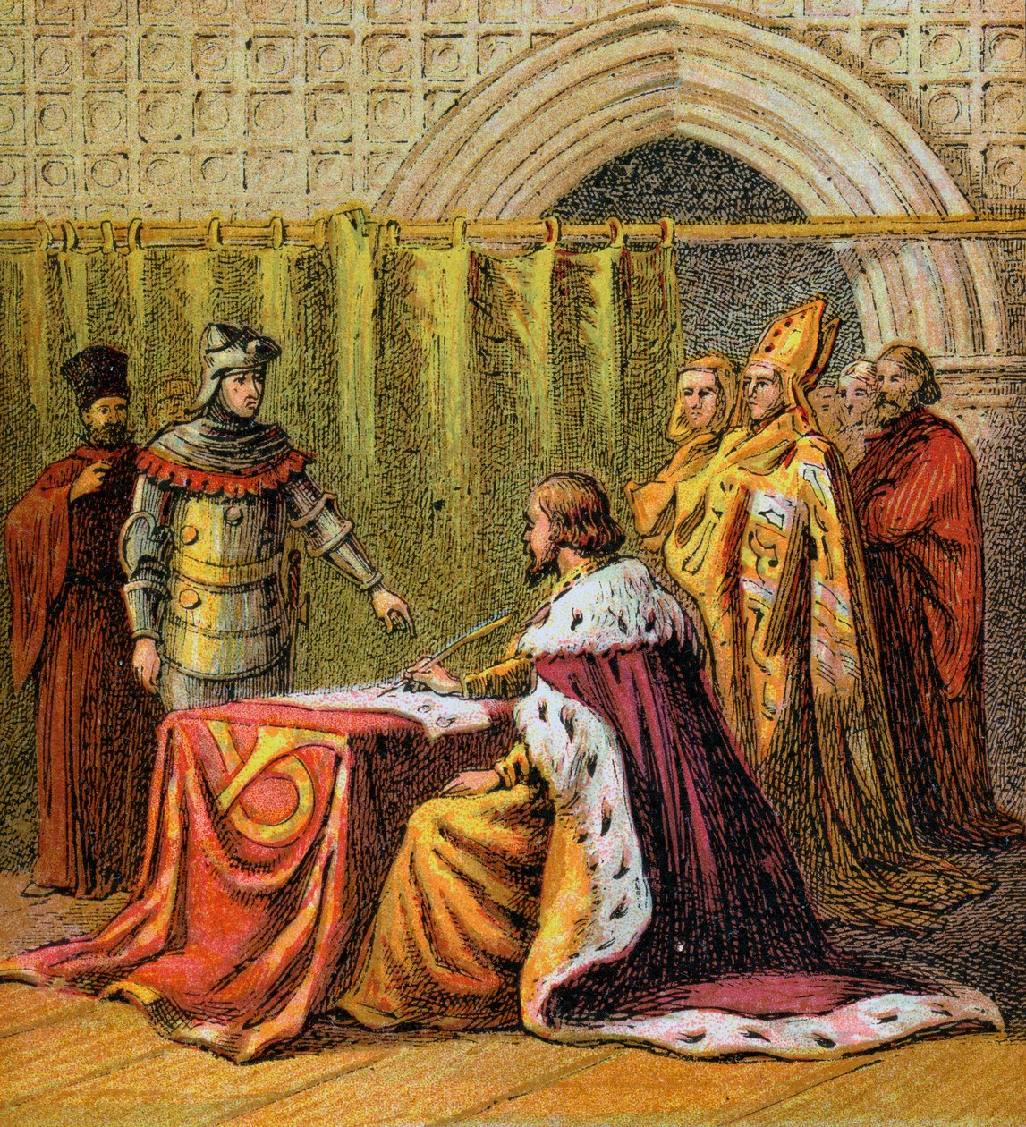 ريتشارد الثاني Abdicates ، 1399 ، c1850 بواسطة غير معروف