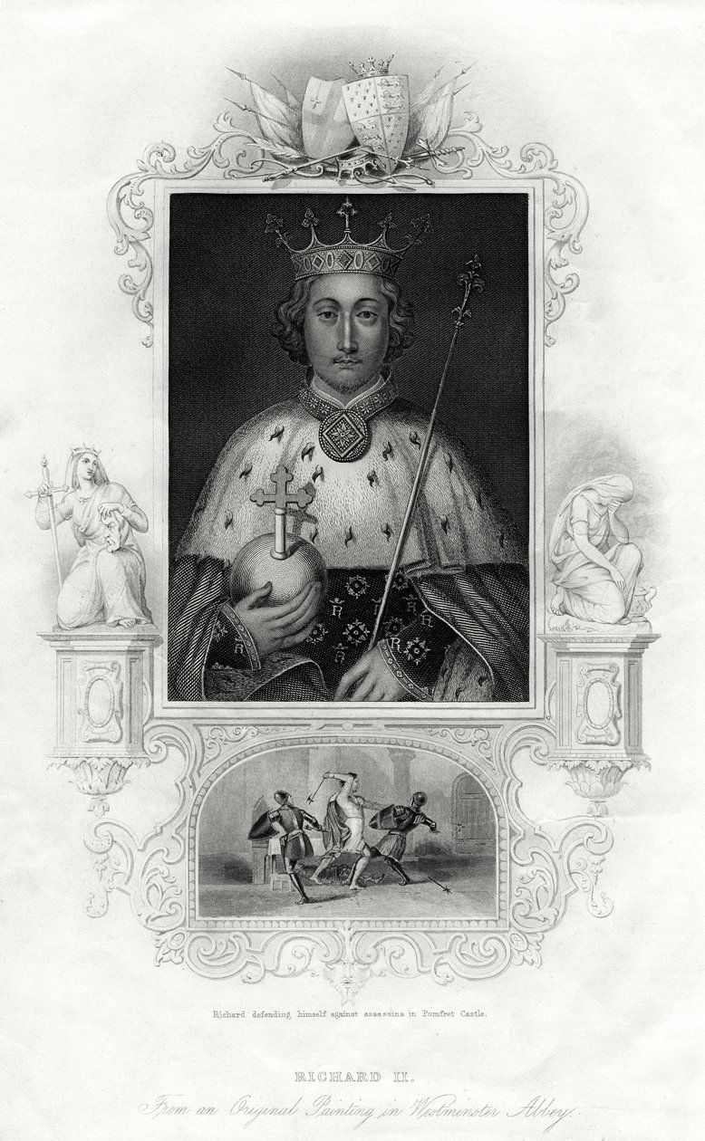 ريتشارد الثاني ، ملك إنجلترا ، 1860 بواسطة غير معروف