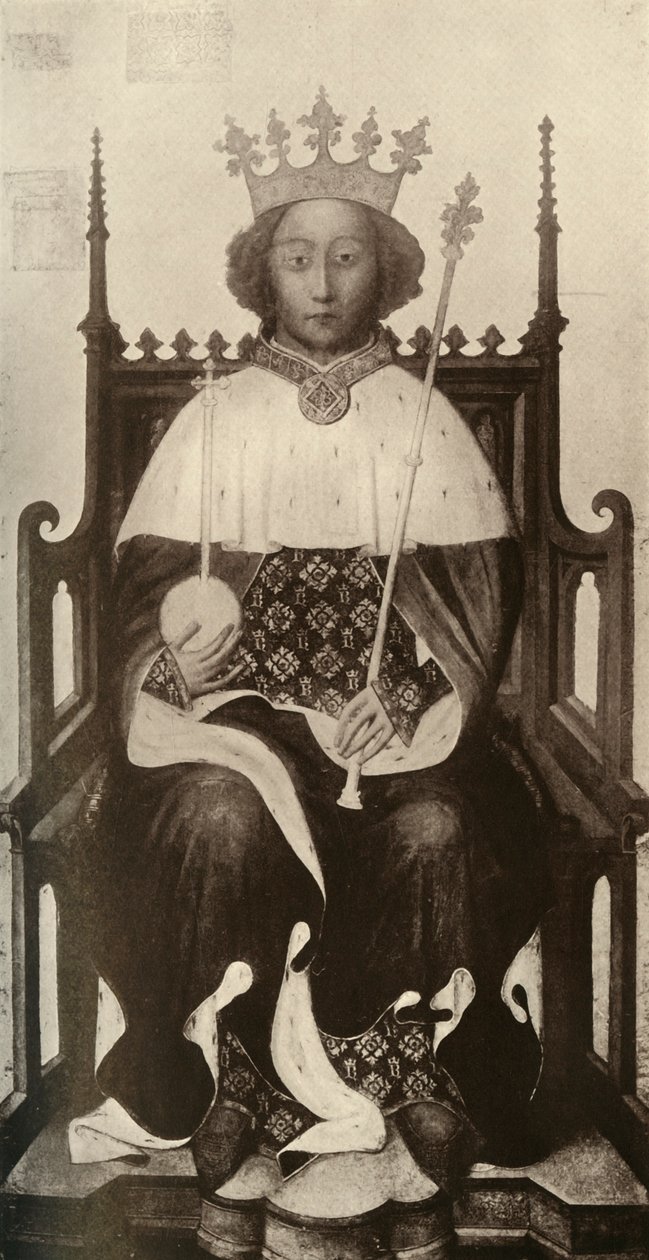 ريتشارد الثاني ، c1390 ، 1909 بواسطة غير معروف