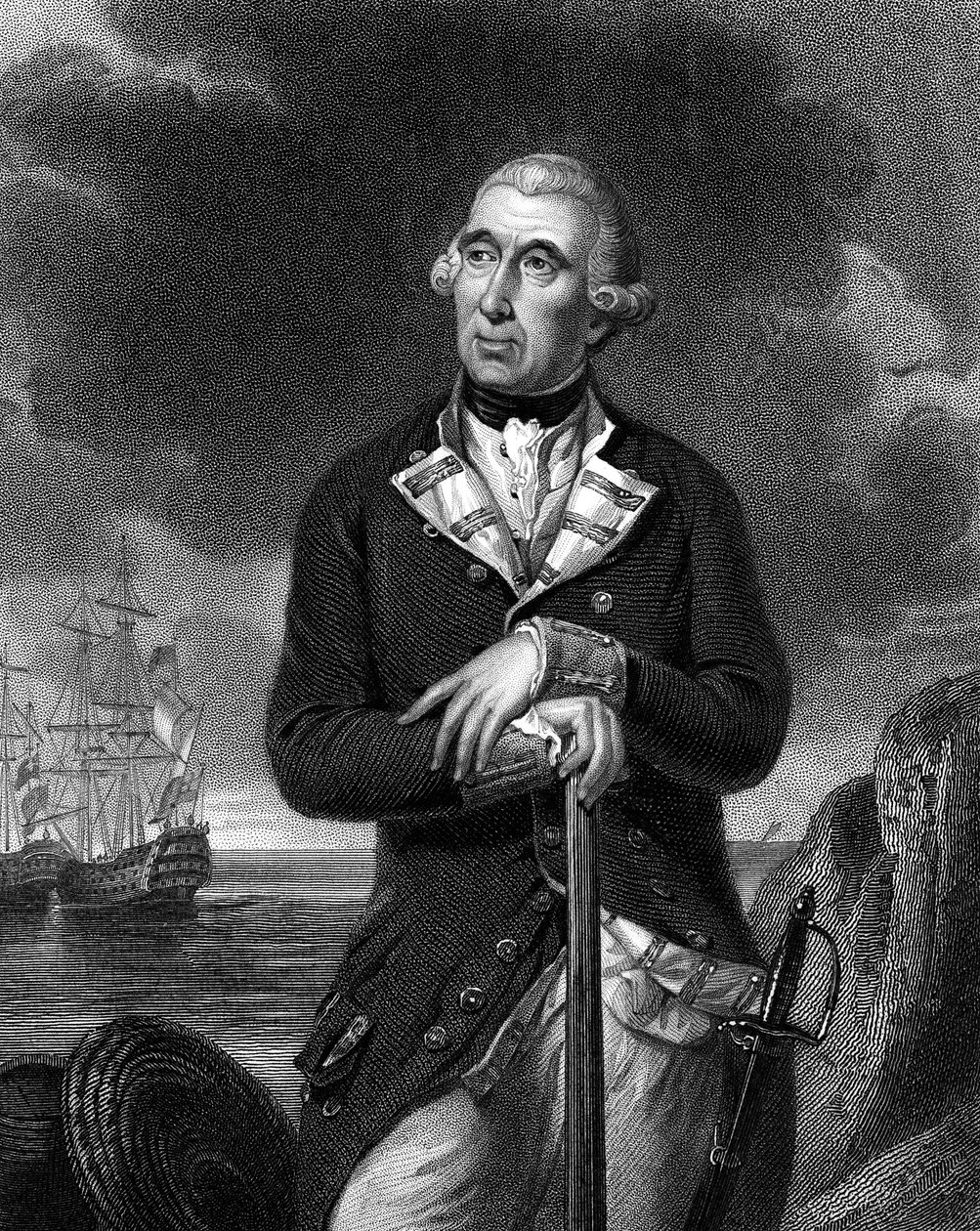 ريتشارد كمبينفيلت 1718-1782 ، ضابط بحري إنجليزي من أصل سويدي بواسطة غير معروف