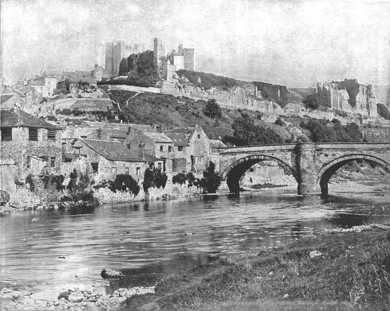 قلعة ريتشموند ، شمال يوركشاير ، 1894. بواسطة غير معروف