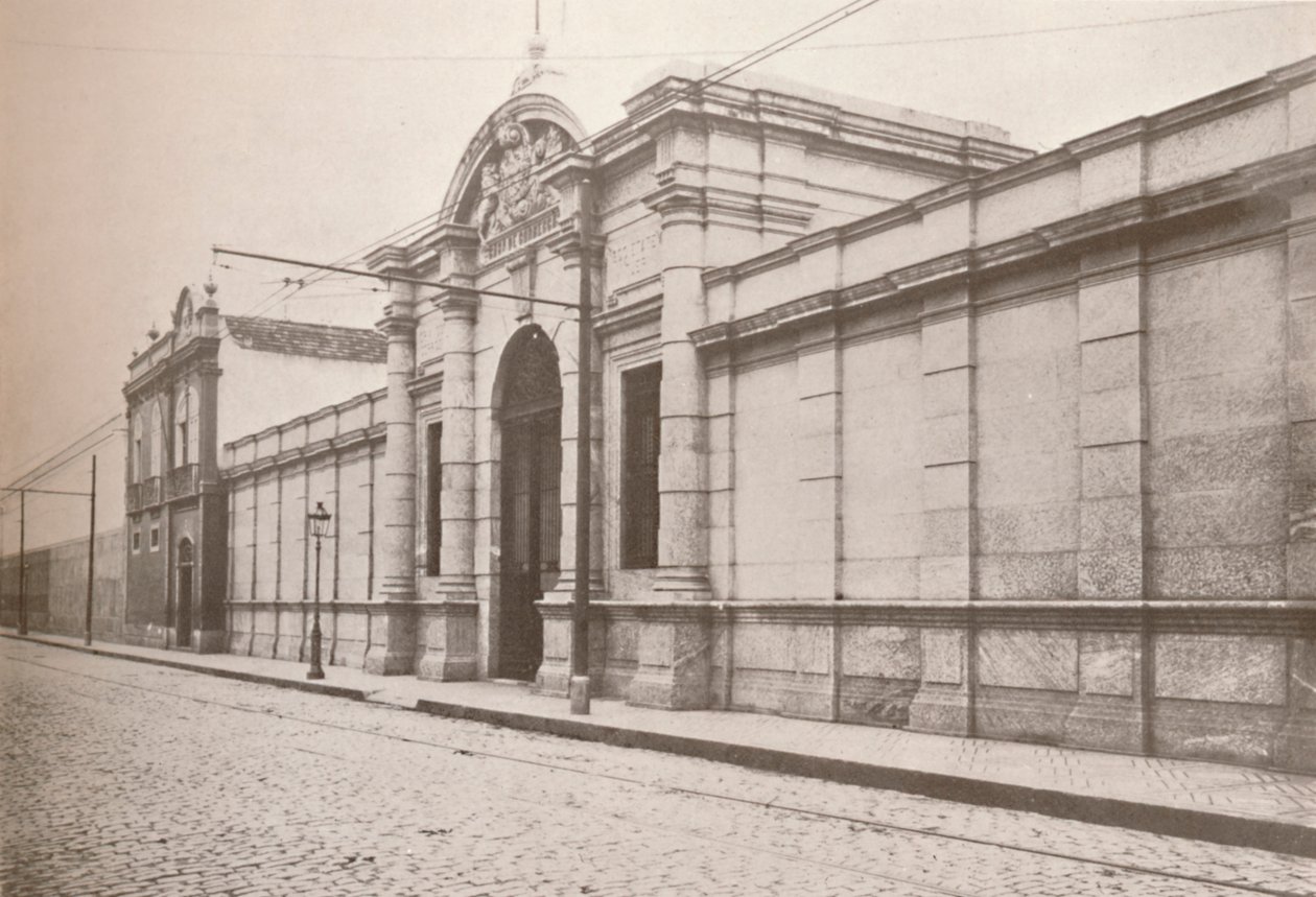 شرطة ريو: مدخل بيت التصحيح ، 1914 بواسطة غير معروف