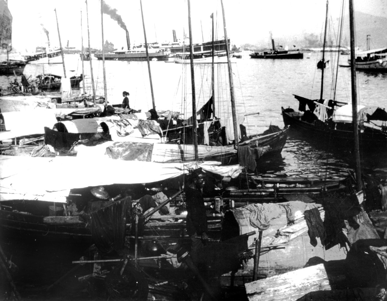 قوارب النهر ، سايغون ، 1900 بواسطة غير معروف