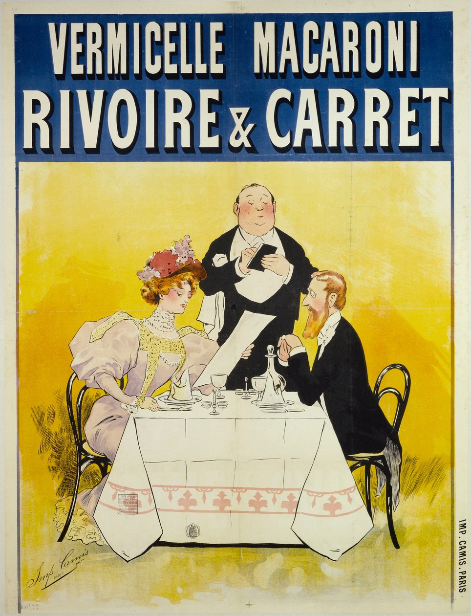 Rivoire & Carret Vermicelle Macaroni ، c. 1895. بواسطة غير معروف