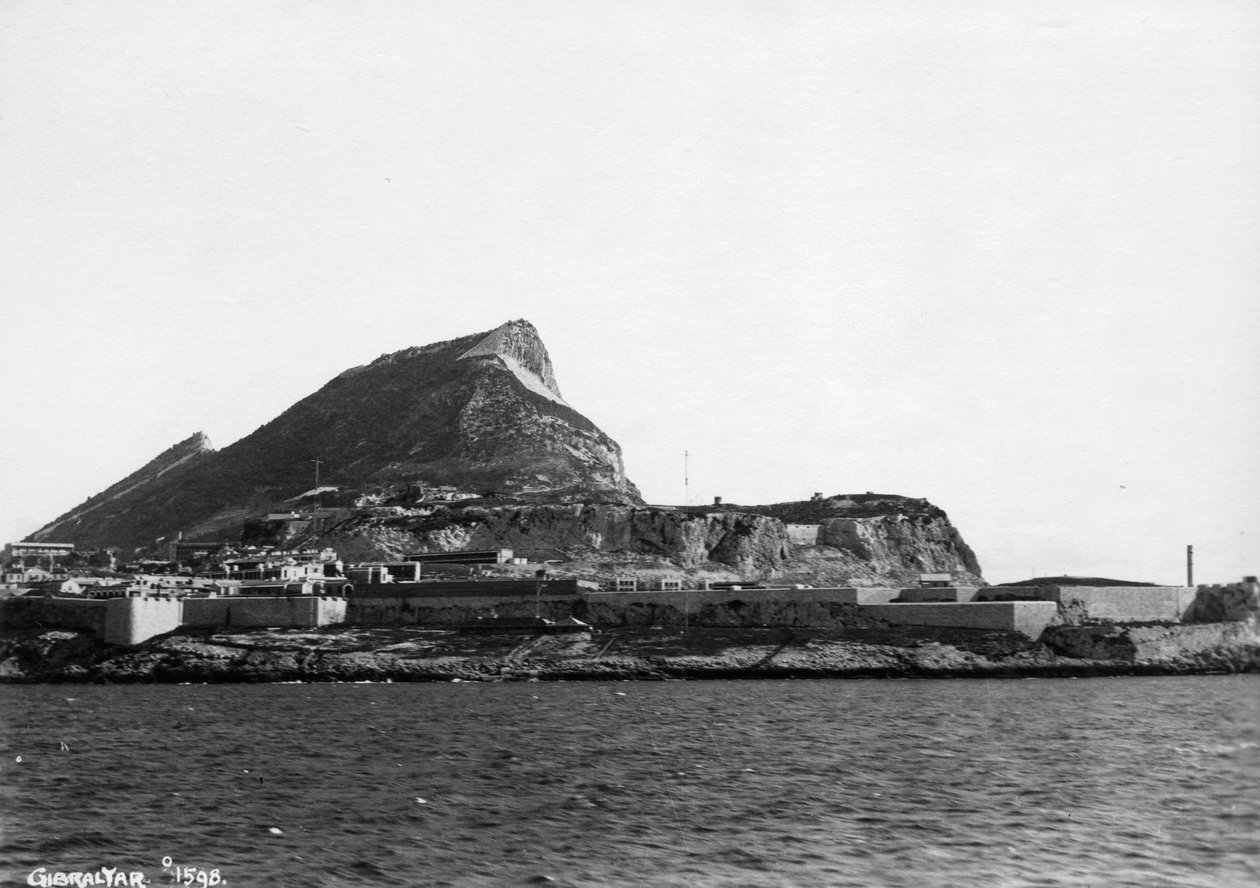 صخرة جبل طارق ، c1920s-c1930s بواسطة غير معروف