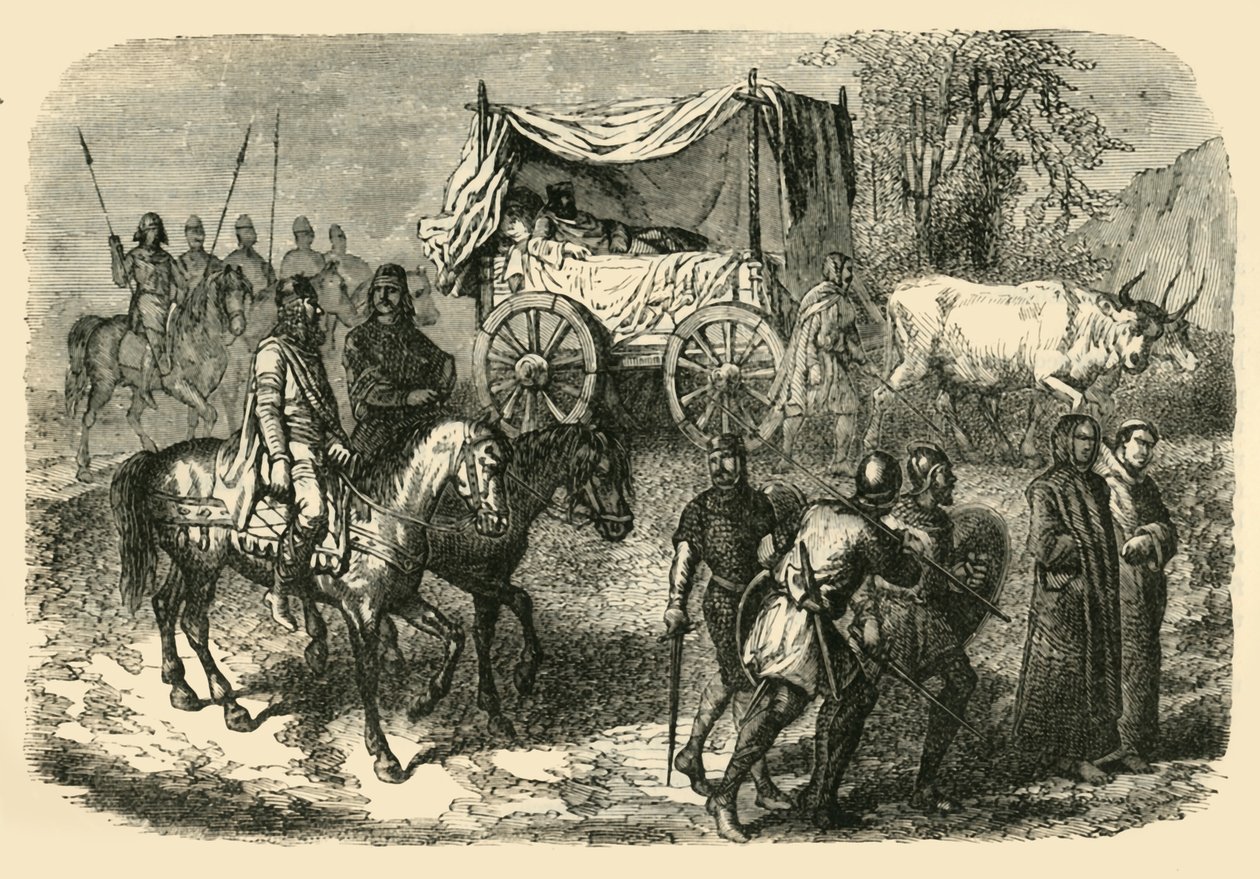 Roi Faineant Royal Sluggard of the Merovingian Race ، القرن السابع ، 1890. بواسطة غير معروف