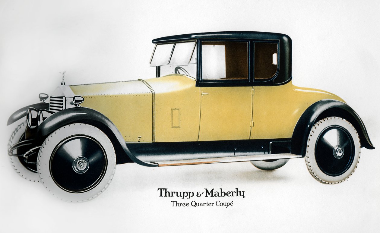 رولز رويس ثري كوارتر كوبيه ، 1910-1929 بواسطة غير معروف