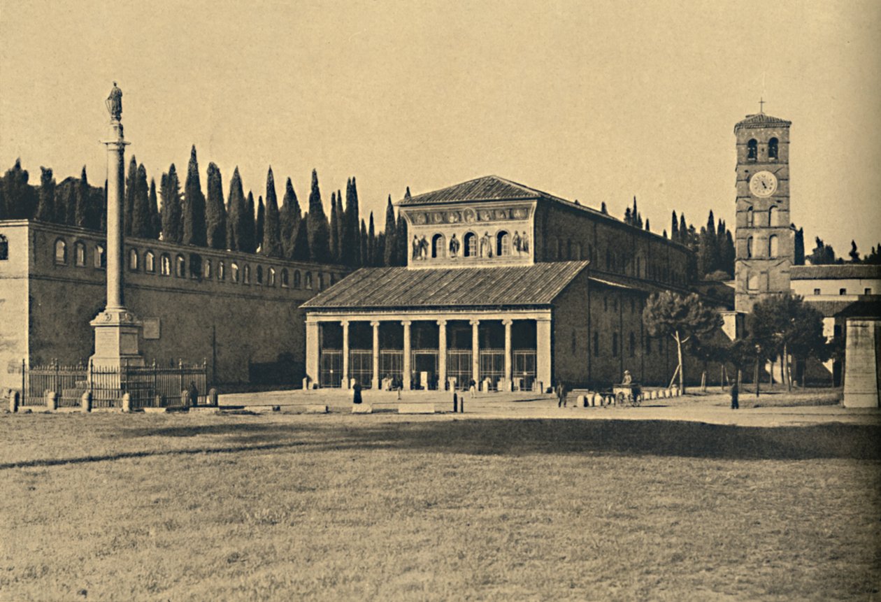 روما - كنيسة S. Lorenzo خارج الجدران ، 1910 بواسطة غير معروف