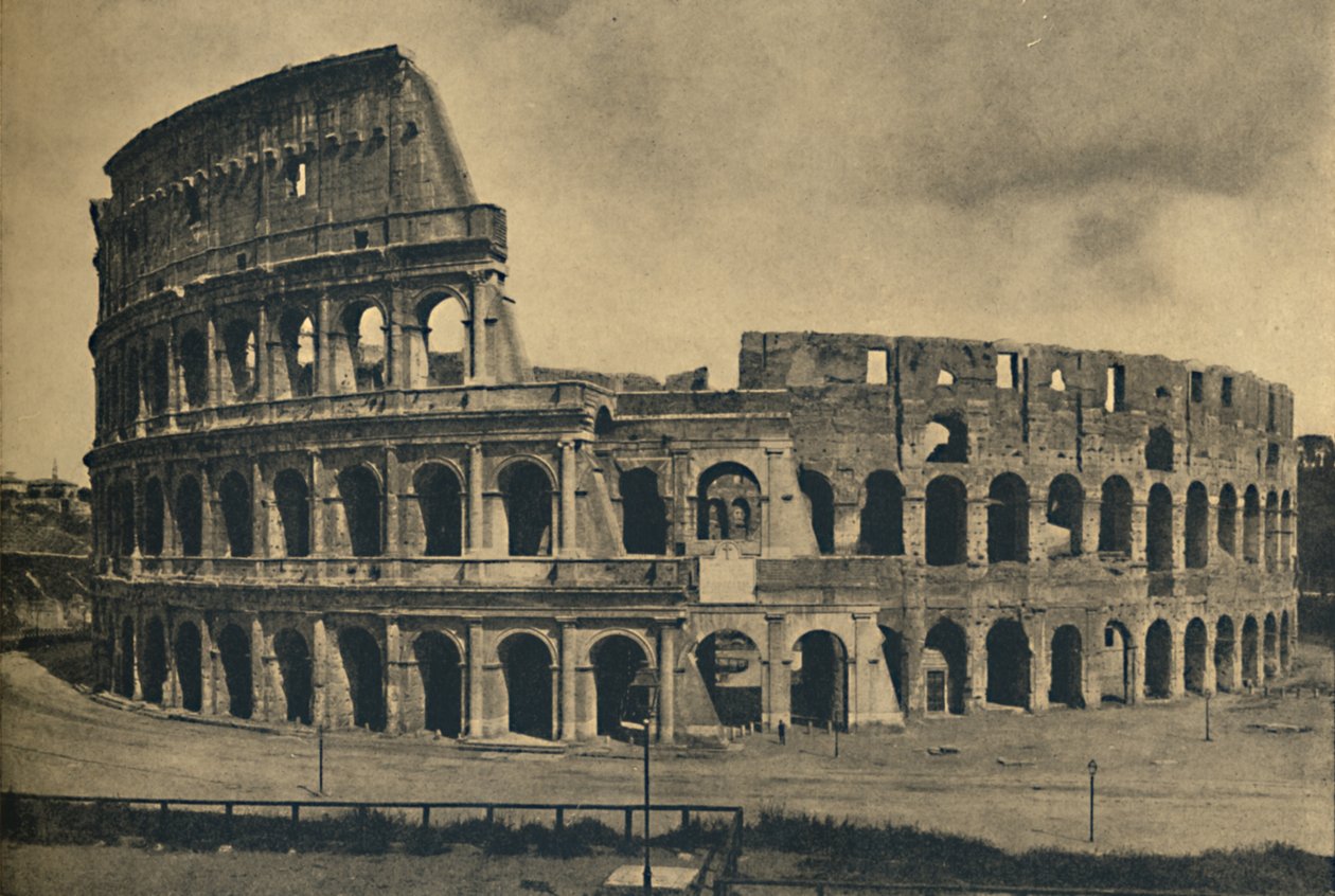 روما - Ampitheatre Flavian معروف باسم الكولوسيوم ، 1910. بواسطة غير معروف