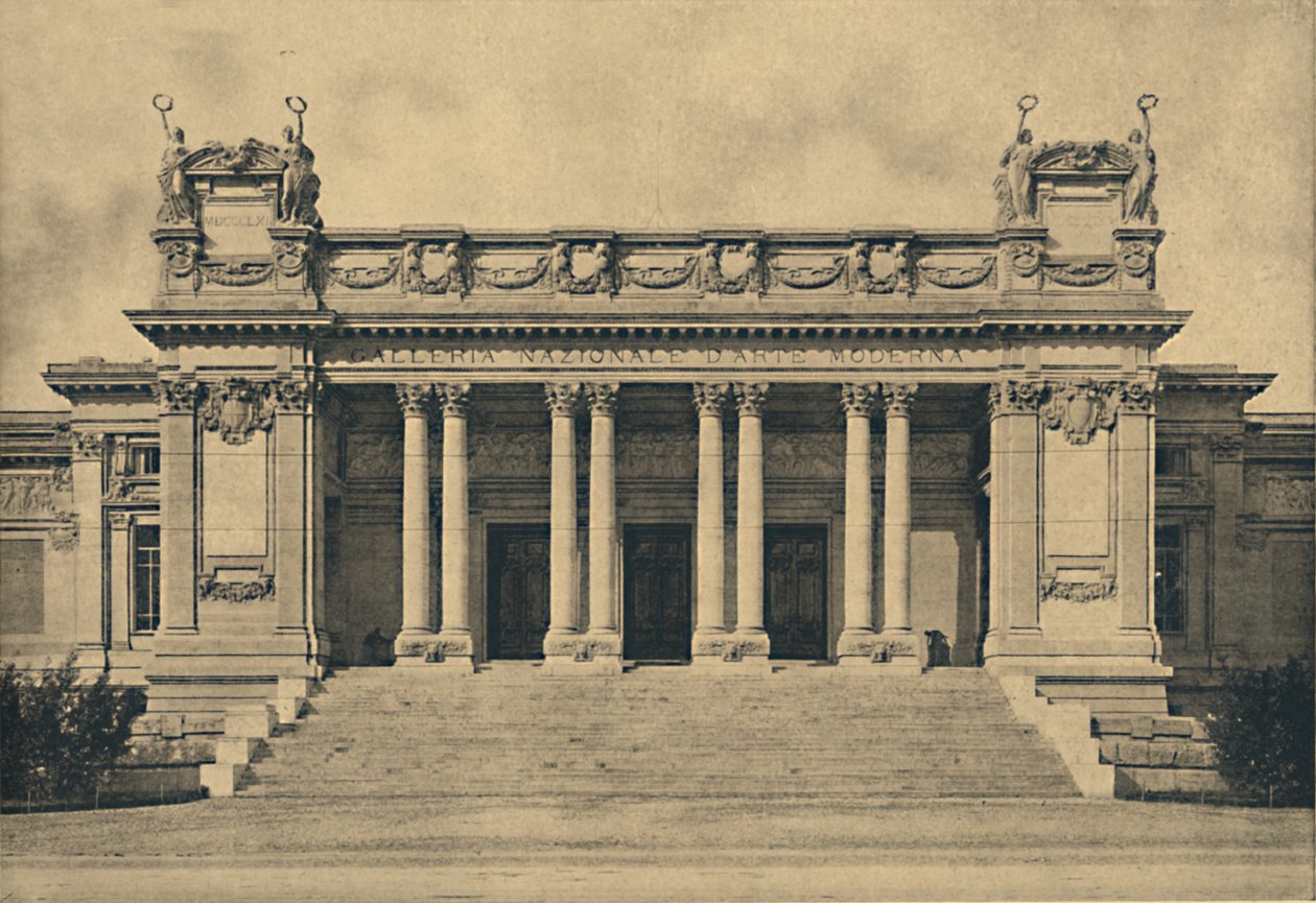 روما - Valle Giulia. المعرض الوطني للفن الحديث ، بازاني ، 1910 ، 1910 بواسطة غير معروف