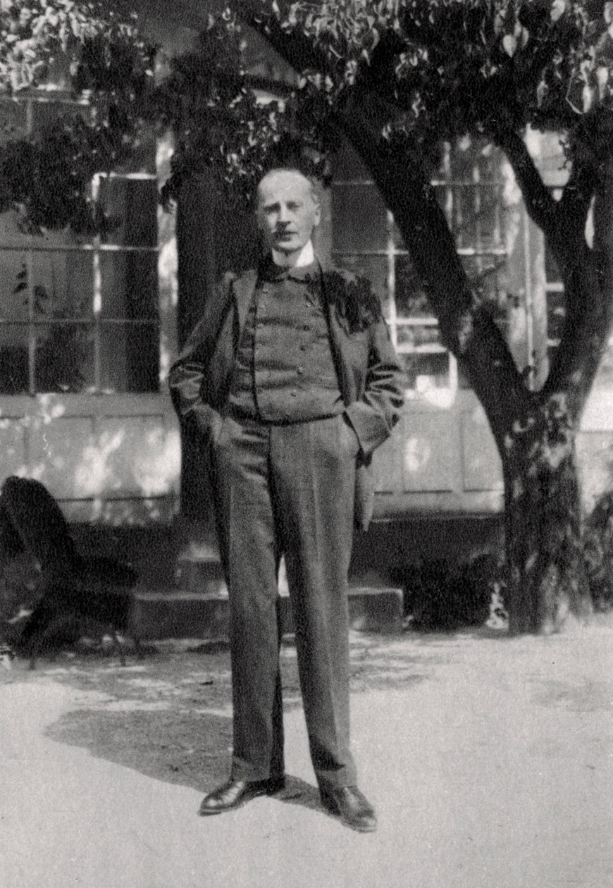 رومان رولاند ، كاتب مسرحي فرنسي ، مؤلف ، مؤرخ فني وصوفي ، 1921 بواسطة غير معروف