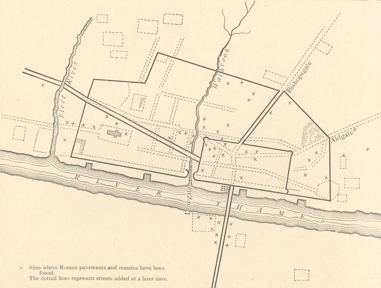 لندن الرومانية ، 1908 بواسطة غير معروف
