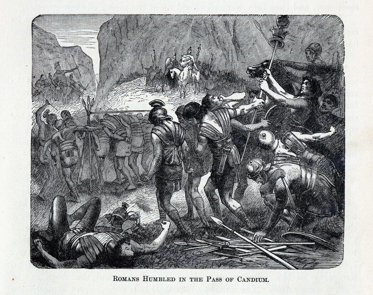 تواضع الرومان في ممر Caudium ، 1882 بواسطة غير معروف