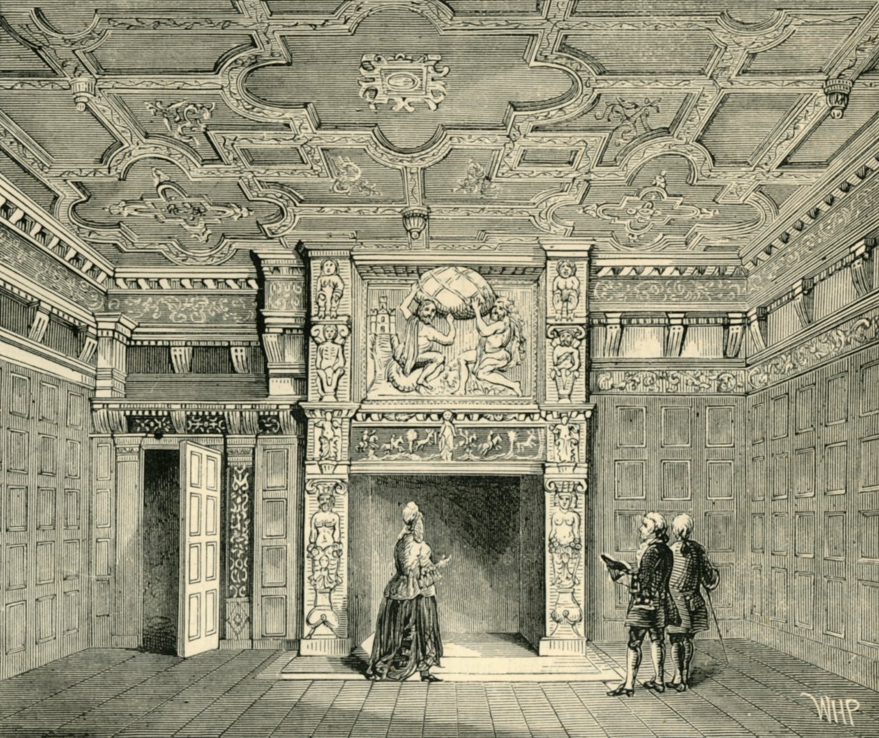 غرفة في منزل السير بول بندارس ، c1872. بواسطة غير معروف