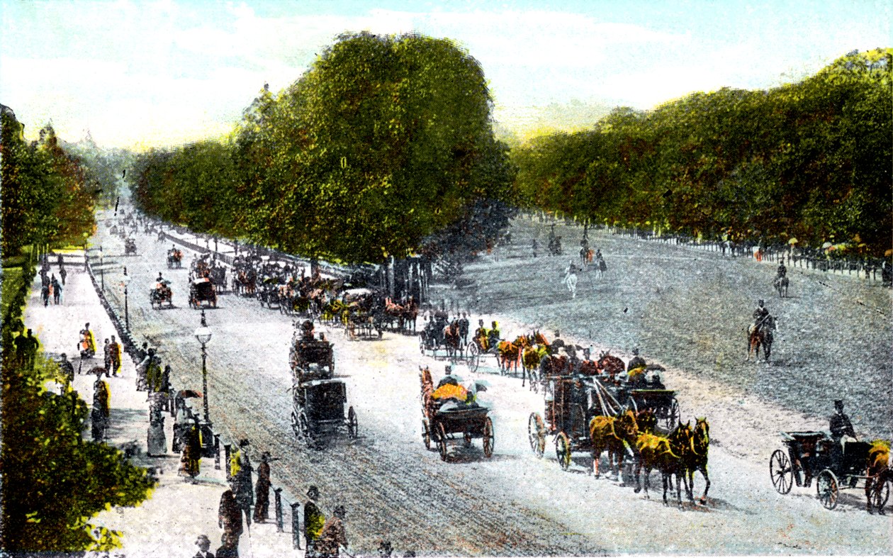 Rotten Row ، Hyde Park ، London ، 20th Century بواسطة غير معروف