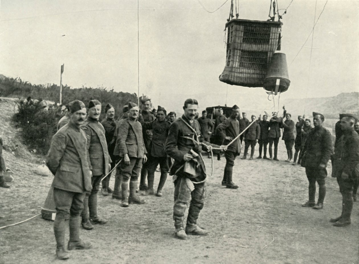 بالونات الطائرات الورقية المدفعية الملكية الملكية كانت عيون بنادقنا في فرنسا ، 1919. بواسطة غير معروف