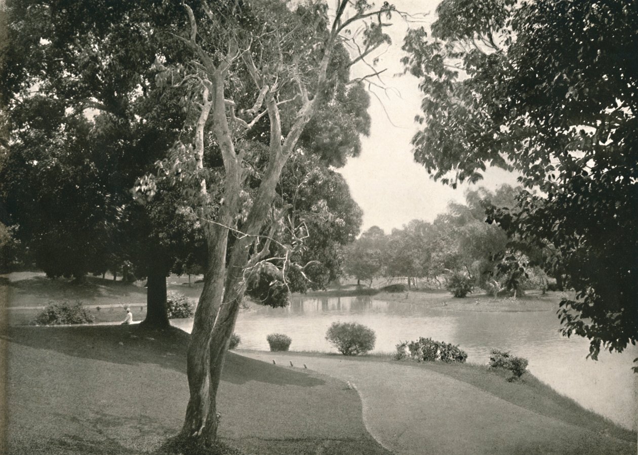 البحيرات الملكية ، رانجون ، 1900. بواسطة غير معروف
