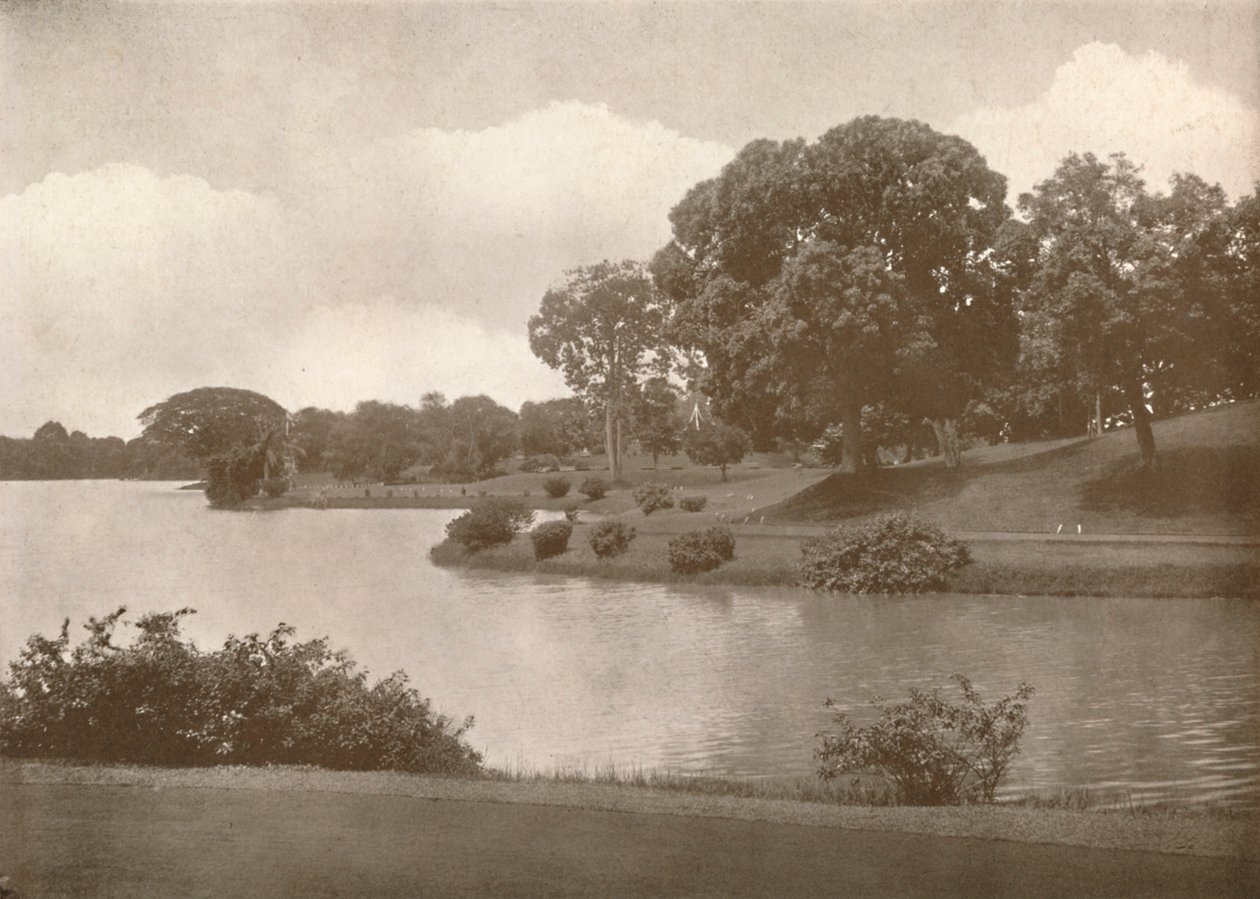البحيرات الملكية ، رانجون ، 1900. بواسطة غير معروف