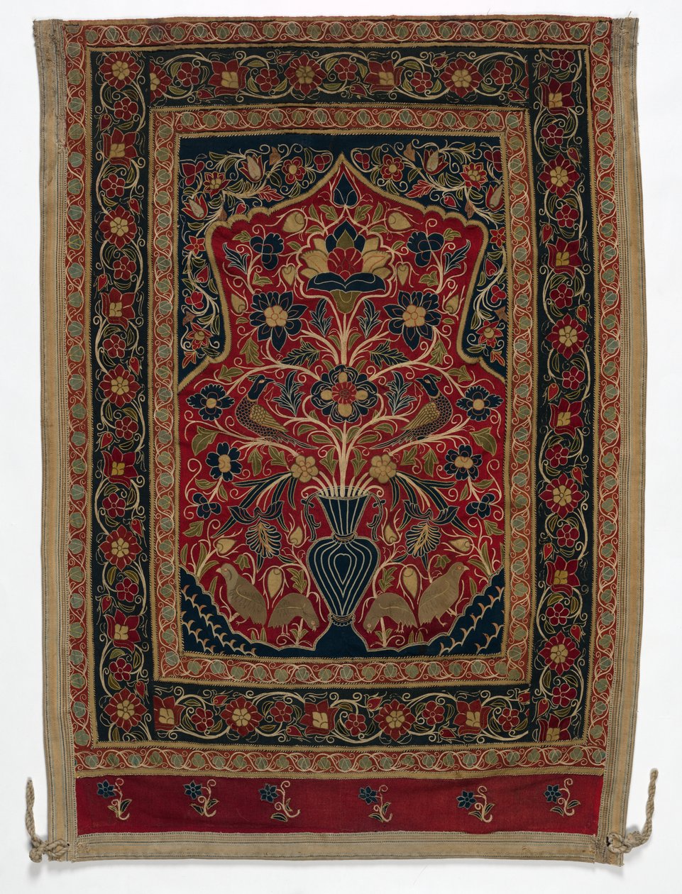 خيمة دائرية ملكية ، مصنوعة من لوحة محمد شاه مع لوحة واحدة ب ، 1834-1848. بواسطة غير معروف