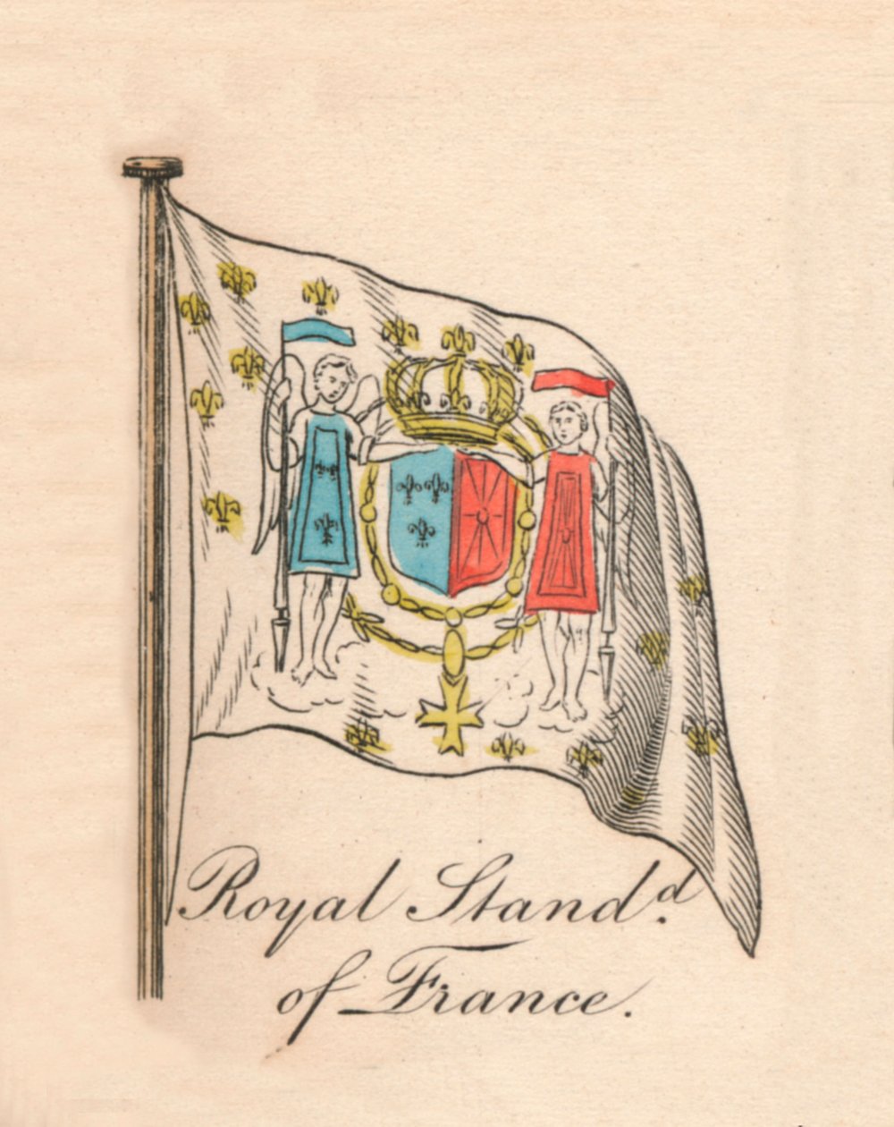 المعيار الملكي لفرنسا ، 1838 بواسطة غير معروف