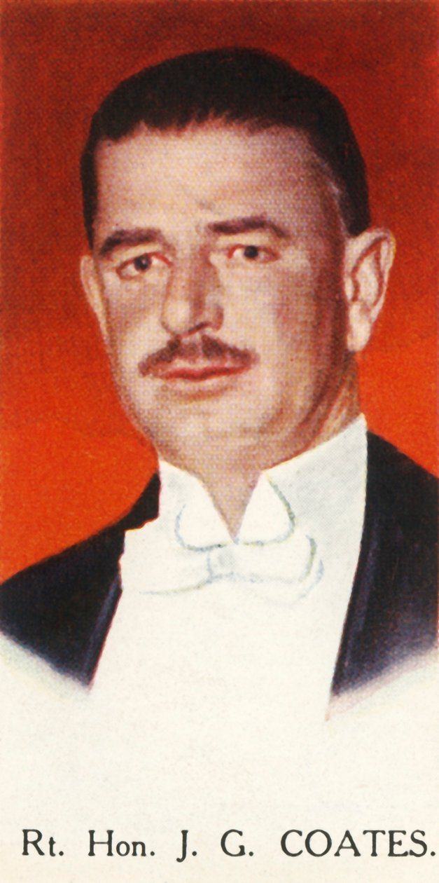 Rt. عزيزي. جي جي كوتس ، 1927. بواسطة غير معروف