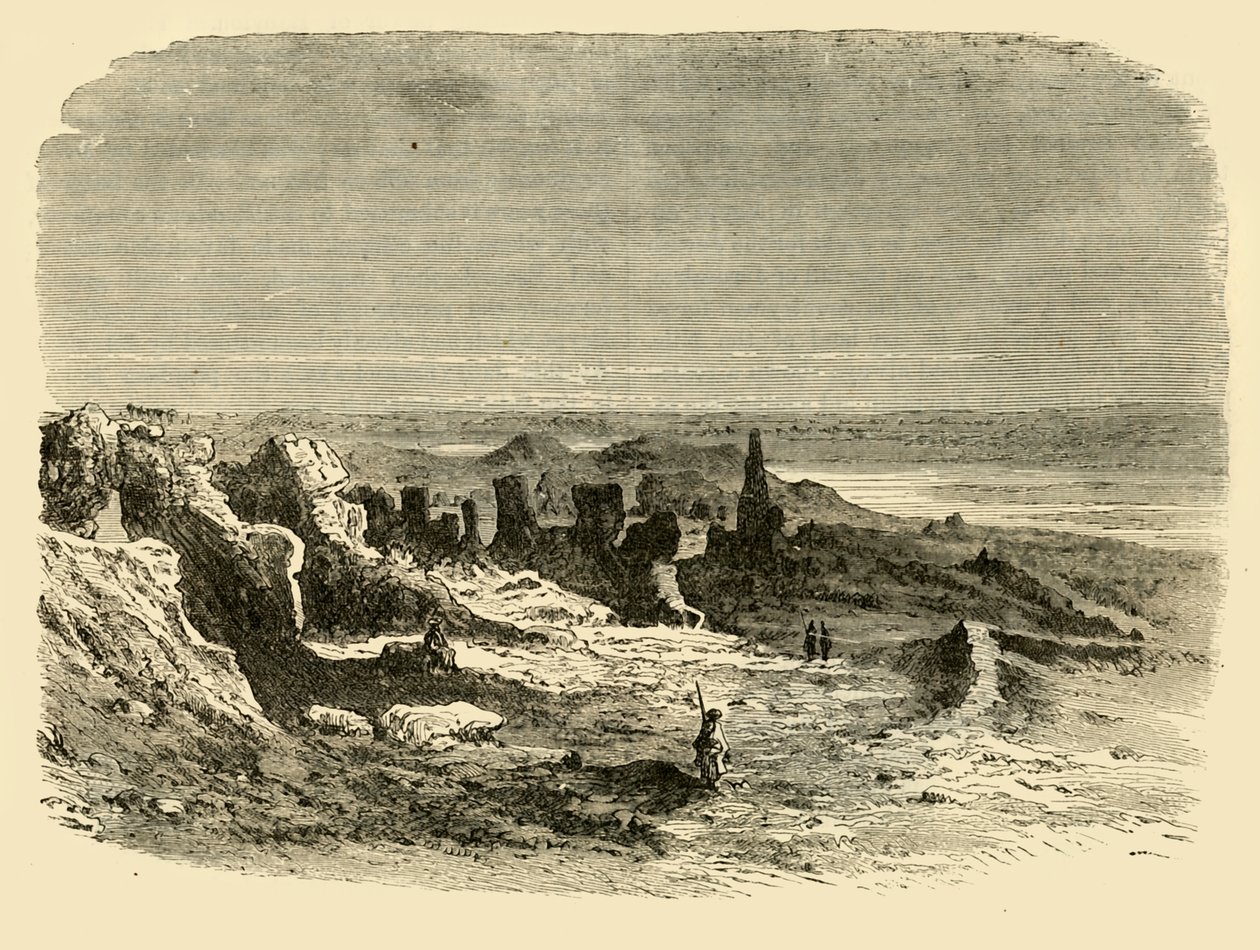 أطلال سايس ، 1890. بواسطة غير معروف