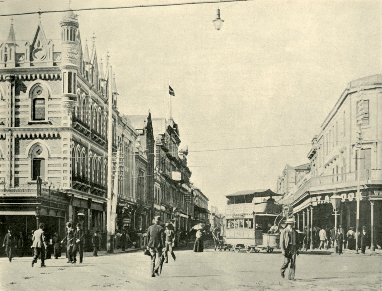 شارع راندل ، أديليد ، 1901. بواسطة غير معروف