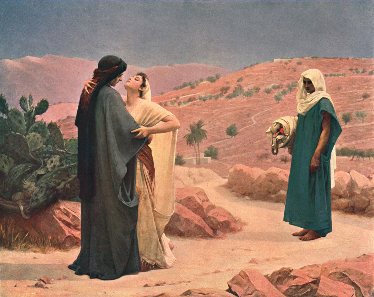 روث ونعومي ، 1886 ، c1902. بواسطة غير معروف