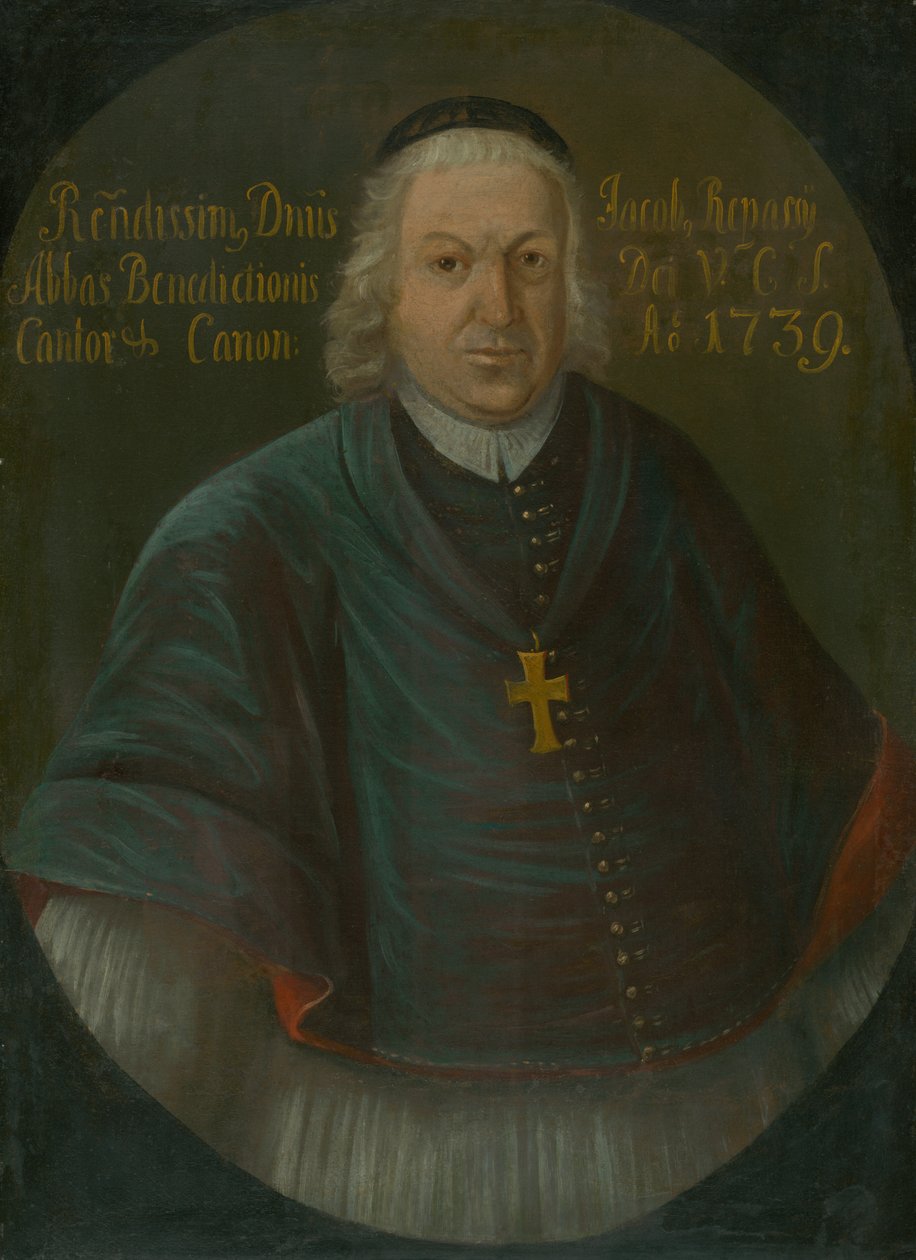 SPIŠ CANON و TITULAR ABBOT JAKUB JOZEF REPASSY بواسطة غير معروف