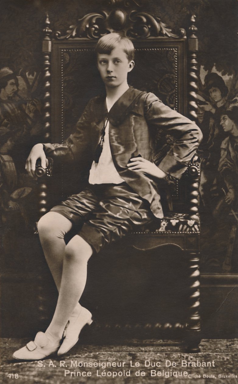 صاحب السمو الملكي Monseigneur Le Duc De Brabant Prince Leopold of Belgium ، c1910. بواسطة غير معروف