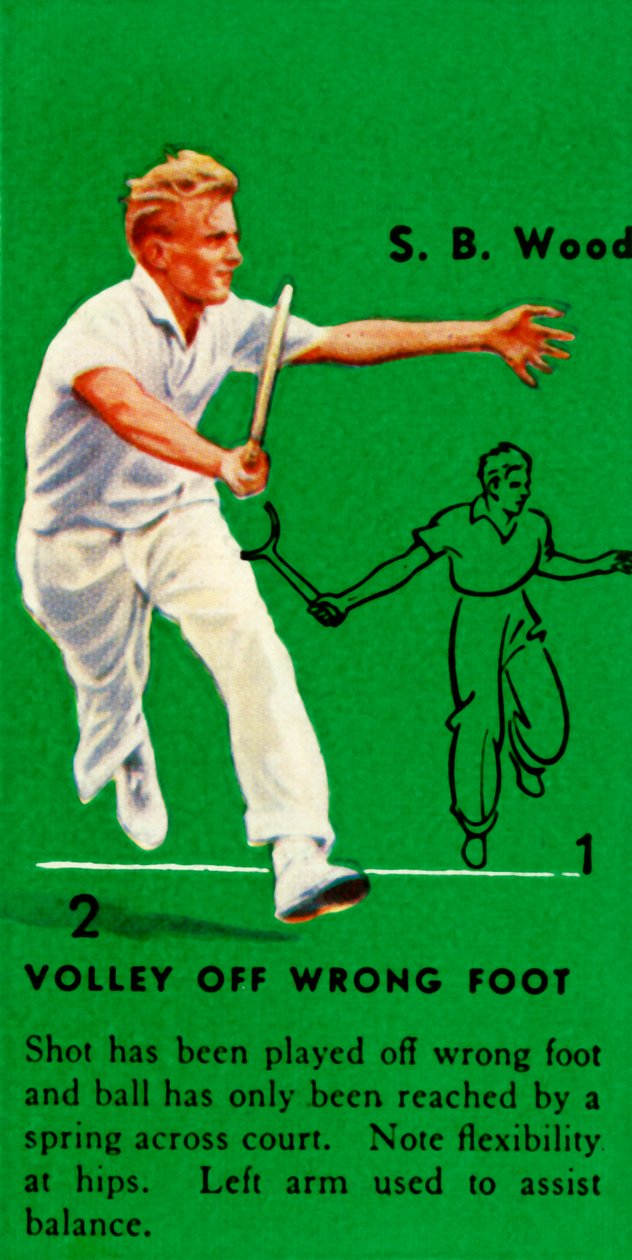 SB Wood - Volley Off Wrong Foot ، c1935. بواسطة غير معروف