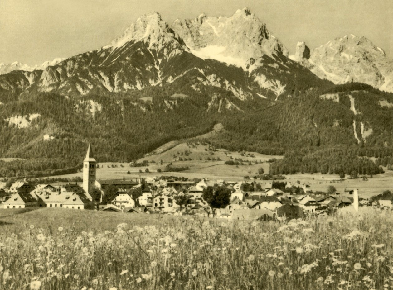 Saalfelden am Steinernen Meer ، النمسا ، c1935. بواسطة غير معروف
