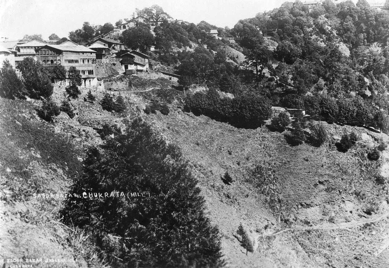 سادار بازار وتل كالانا ، شقرا 1917 بواسطة غير معروف