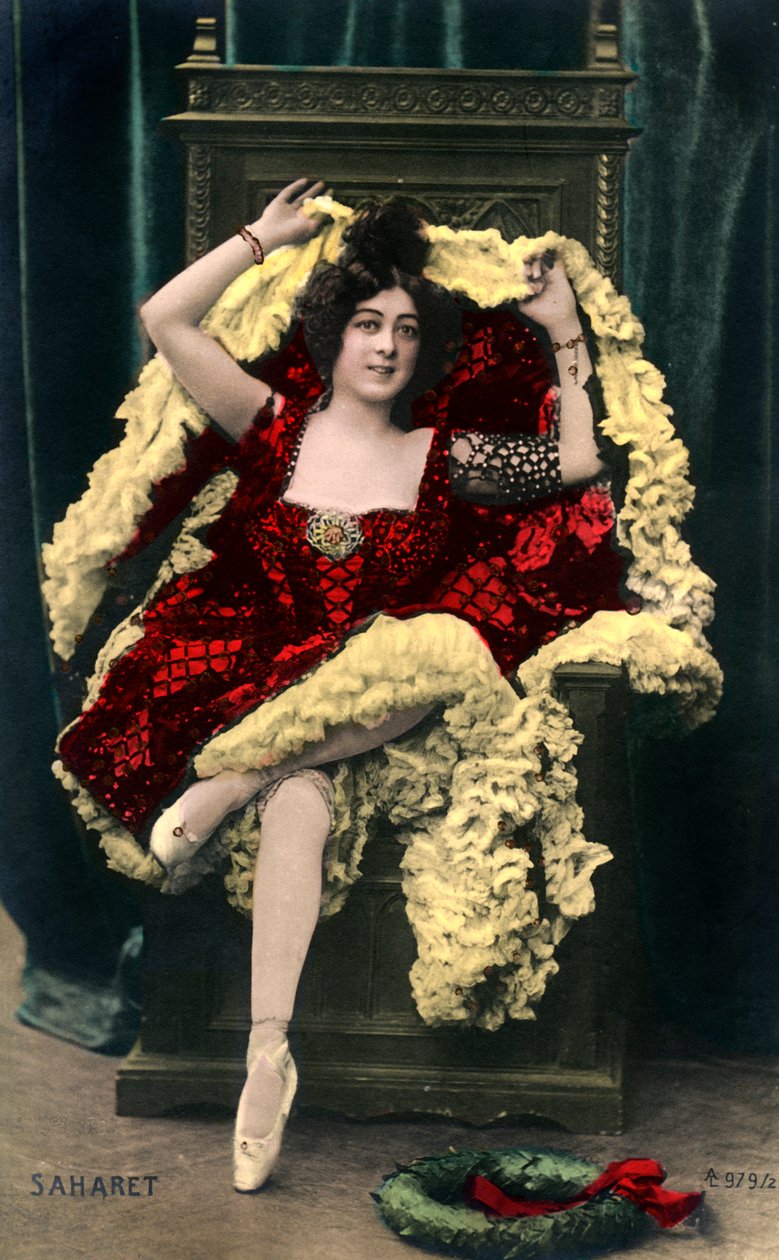 Saharet 1879-1942 ، فنان قاعة الموسيقى الأسترالية ، أوائل القرن العشرين بواسطة غير معروف