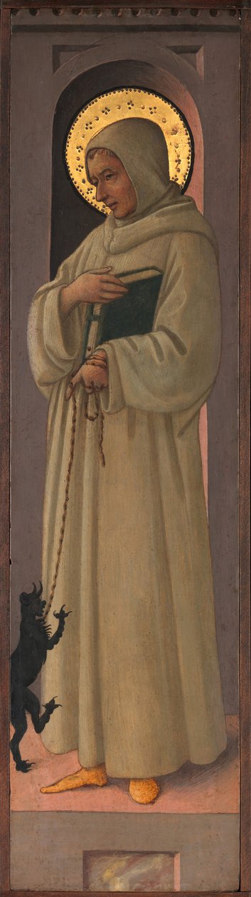 القديس برنارد من كليرفو ، كاليفورنيا. 1447-1469. بواسطة غير معروف