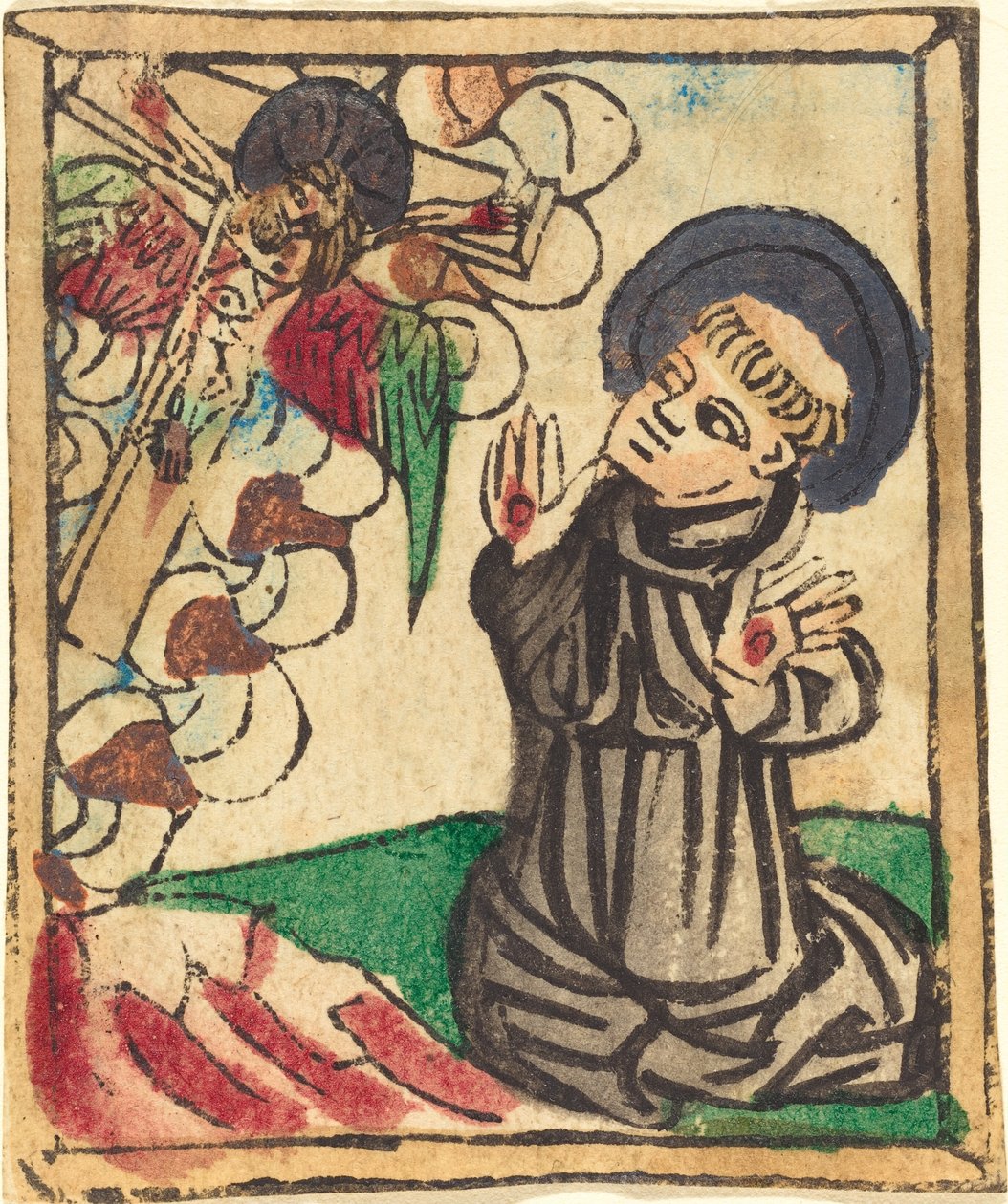 القديس فرنسيس الأسيزي 1450 - 1470. بواسطة غير معروف