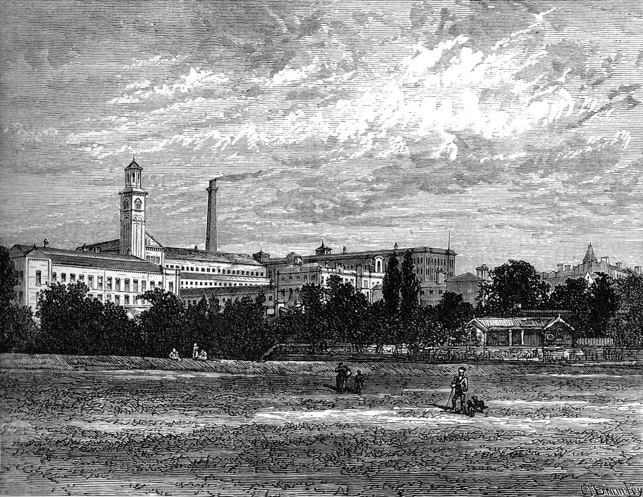 أعمال Saltaire ، c1880 بواسطة غير معروف