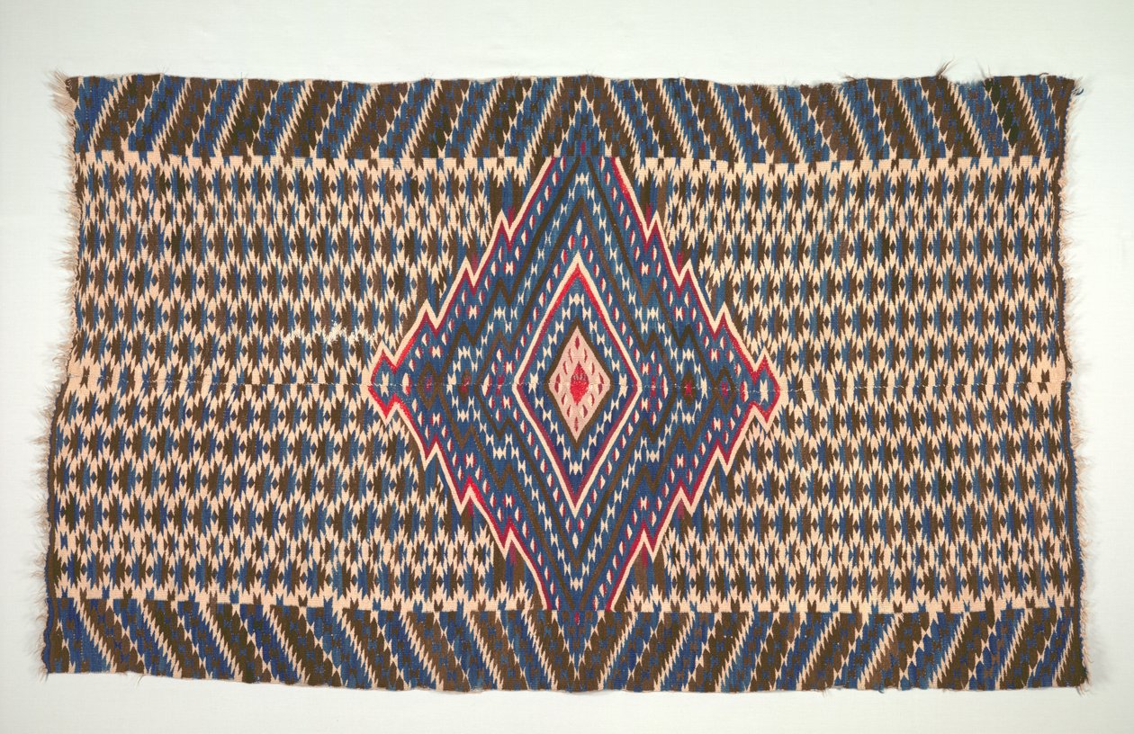 بطانية نمط سالتيو Sarap ، ج. 1860-1875. بواسطة غير معروف