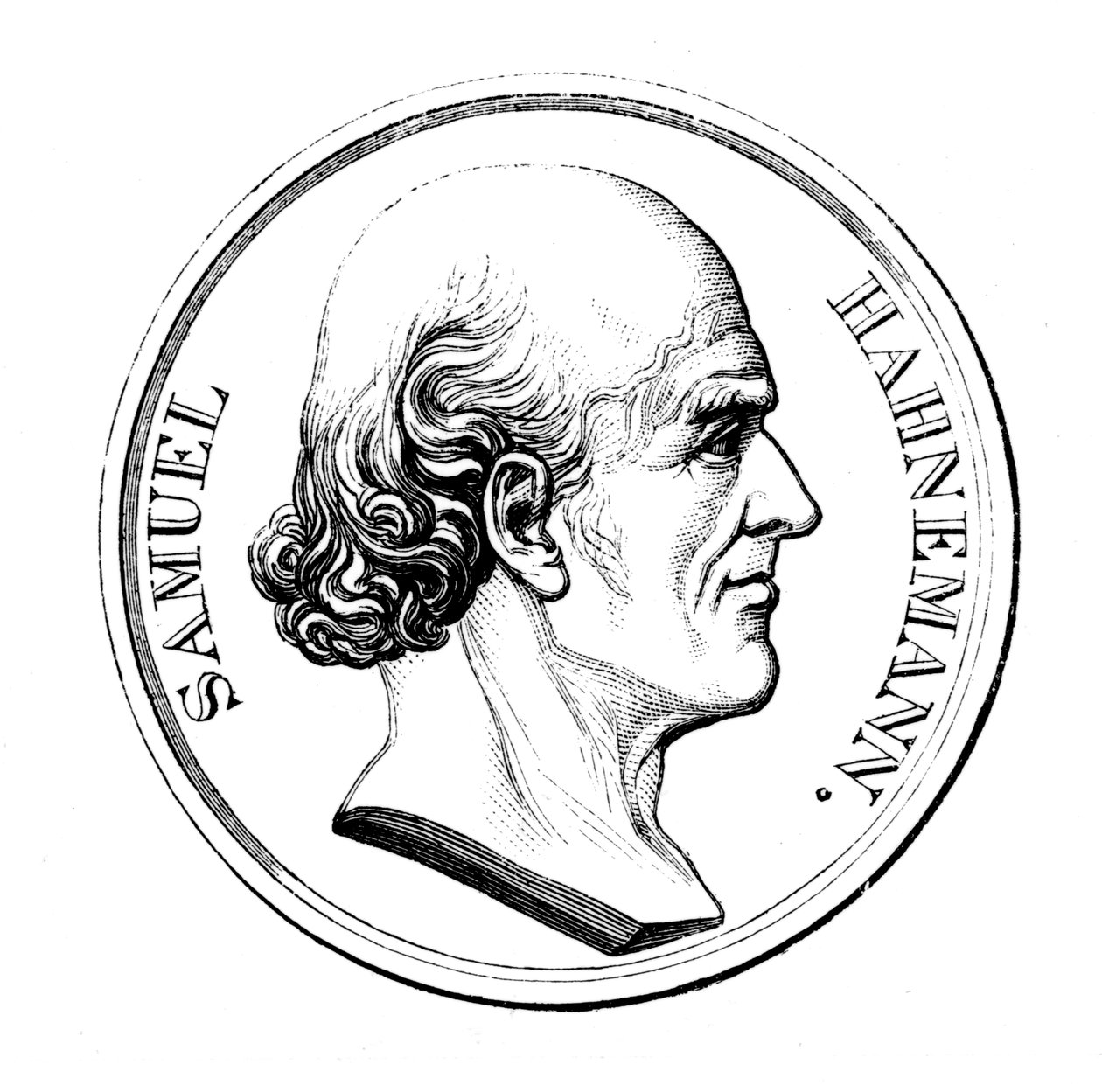صموئيل هانيمان ، طبيب ألماني ، 1860 بواسطة غير معروف