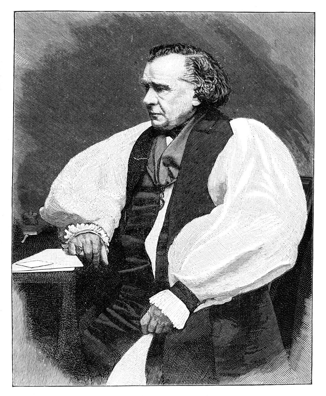صموئيل ويلبرفورس 1805-1873 ، أسقف وينشستر بواسطة غير معروف