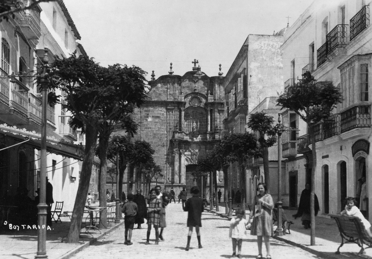 كنيسة سان ماتيو ، طريفة ، الأندلس ، إسبانيا ، c1920s-c1930s بواسطة غير معروف