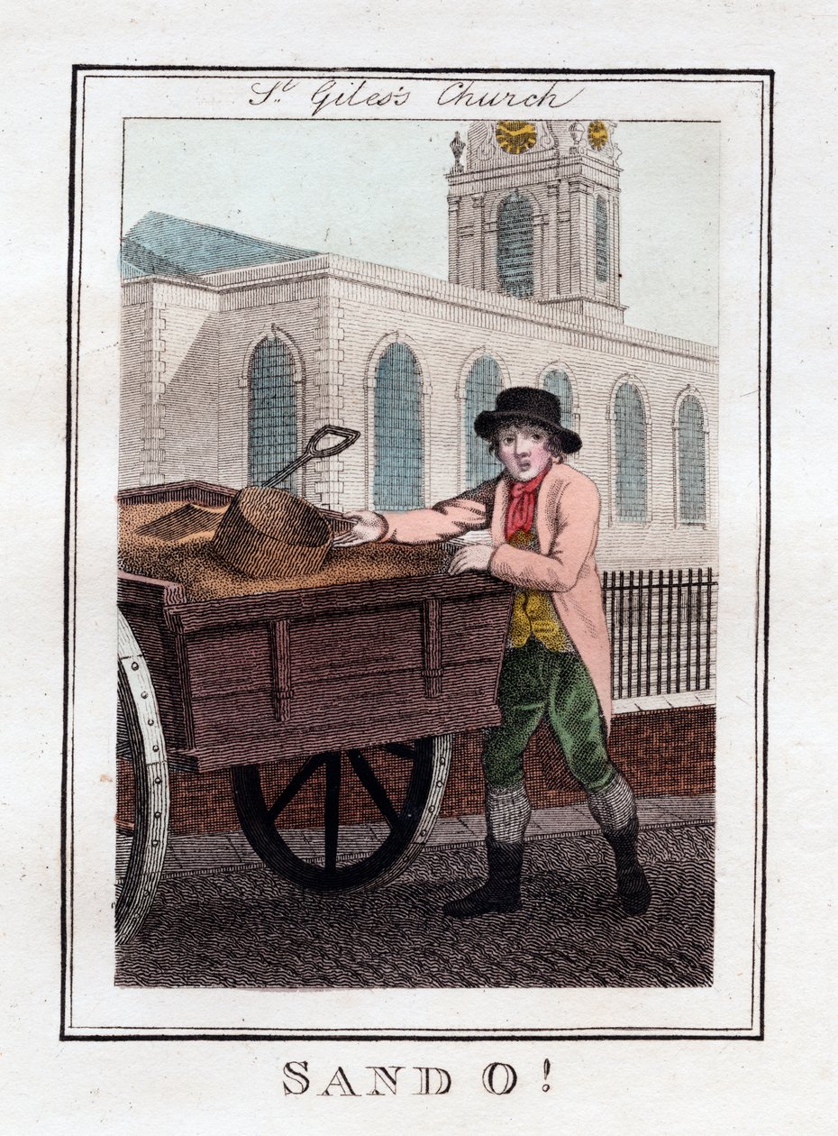 ساند أو ، كنيسة سانت جيلس ، لندن ، 1805 بواسطة غير معروف