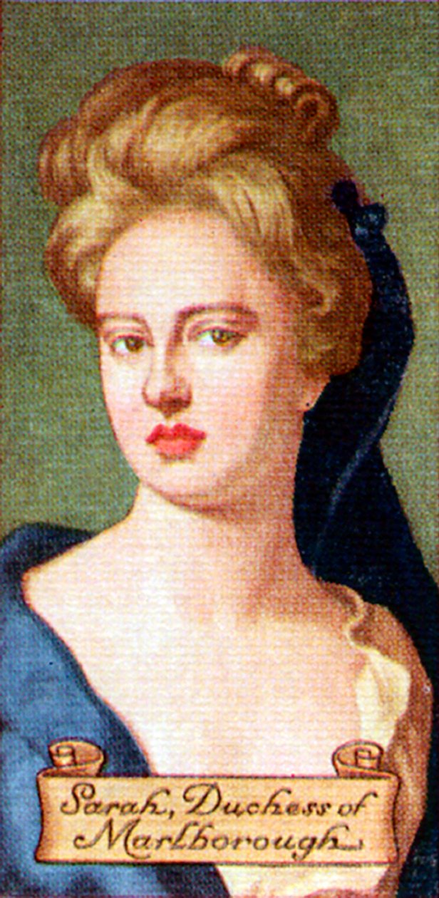 سارة ، دوقة مارلبورو ، مأخوذة من سلسلة من بطاقات السجائر ، 1935 بواسطة غير معروف