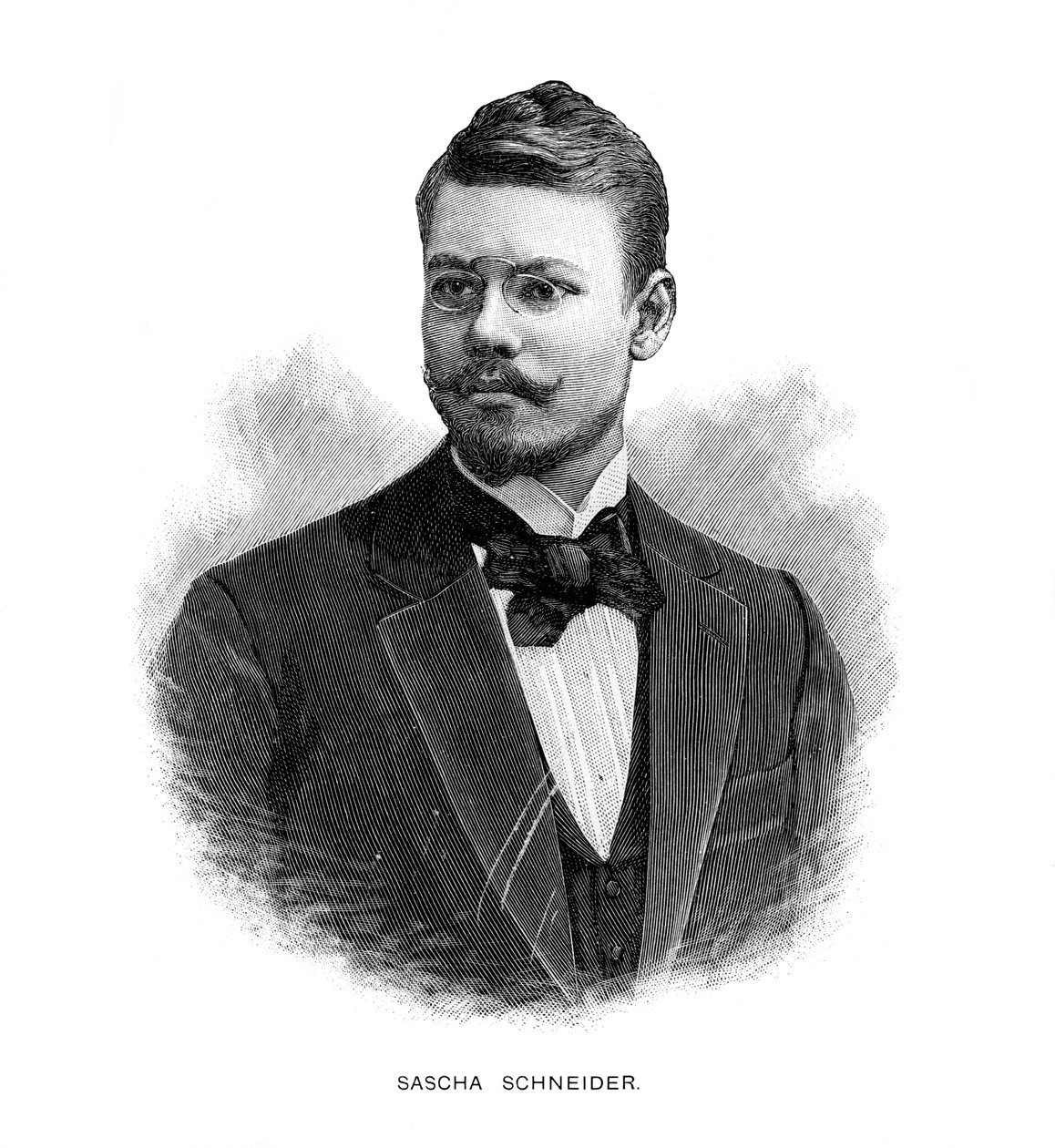 ساشا شنايدر ، الرسام الألماني والطباعة ، 1899 بواسطة غير معروف
