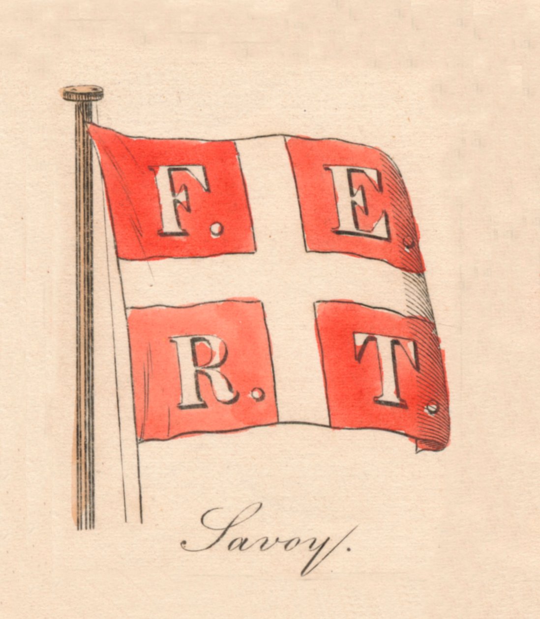 سافوي ، 1838 بواسطة غير معروف