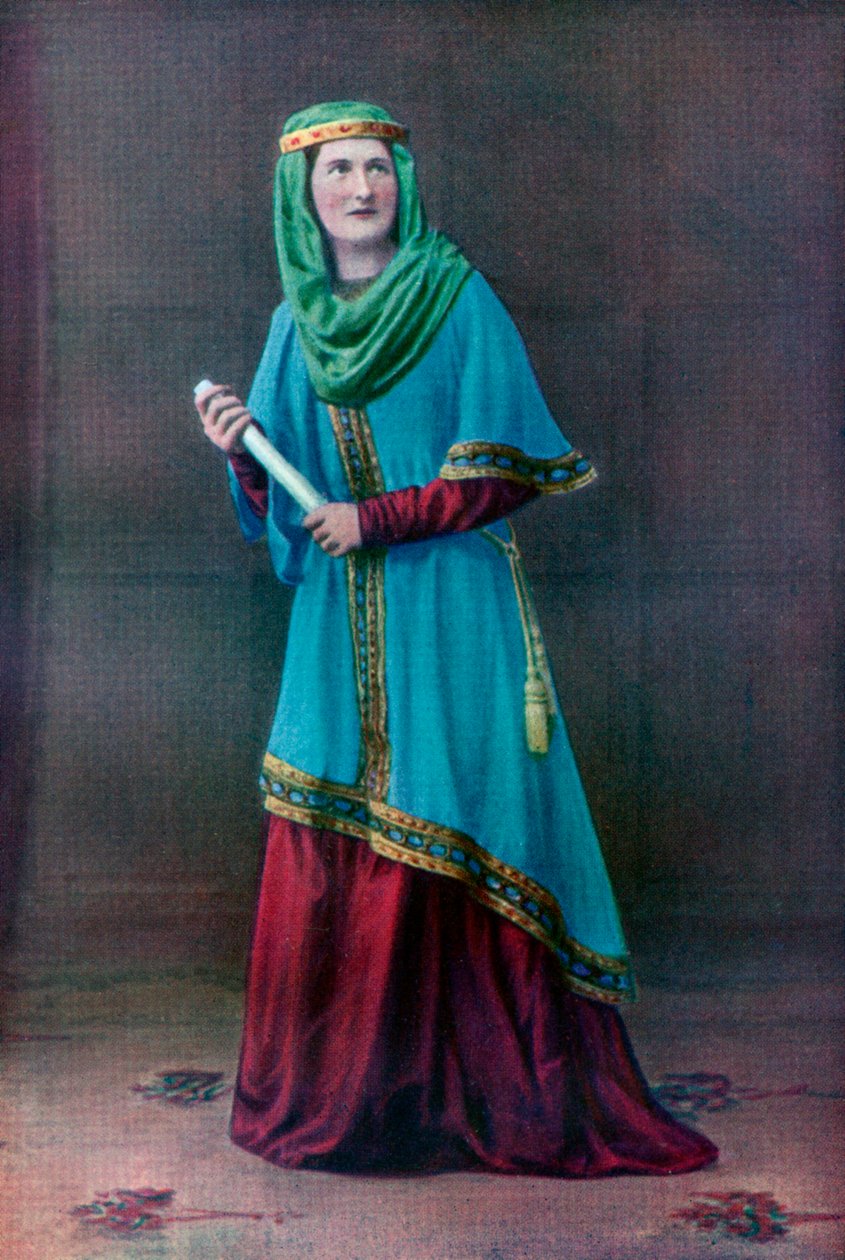 سيدة ساكسون ، 1910 بواسطة غير معروف
