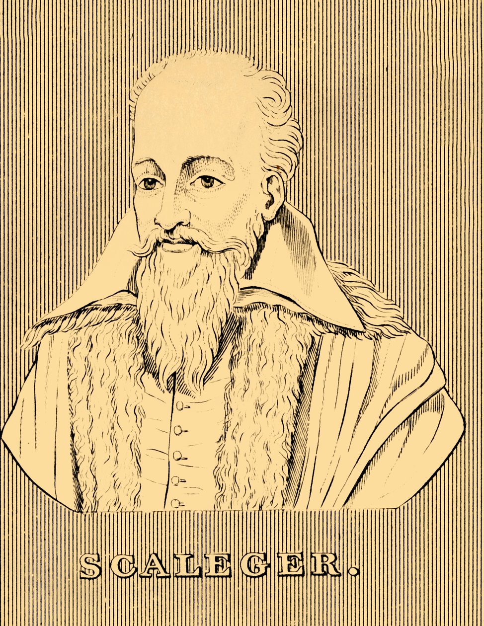 سكاليجر ، 1540-1609 ، 1830. بواسطة غير معروف